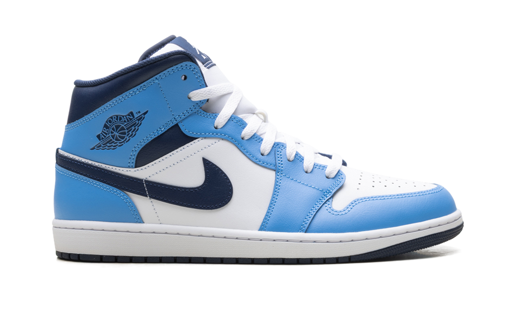 Jordan 1 Mid "University Blue Midnight Navy" DQ8426 405
