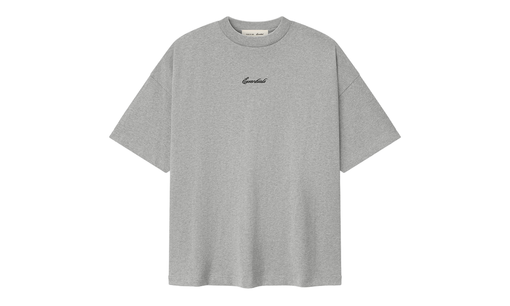 Fear of God Essentials Signature 90s Short Sleeve Tee "Concrete Grey" 125SP264592F
