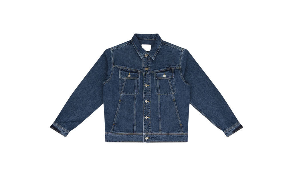 Aime Leon Dore TRUCKER DENIM JACKET "Blue" ALD MOTW 0005