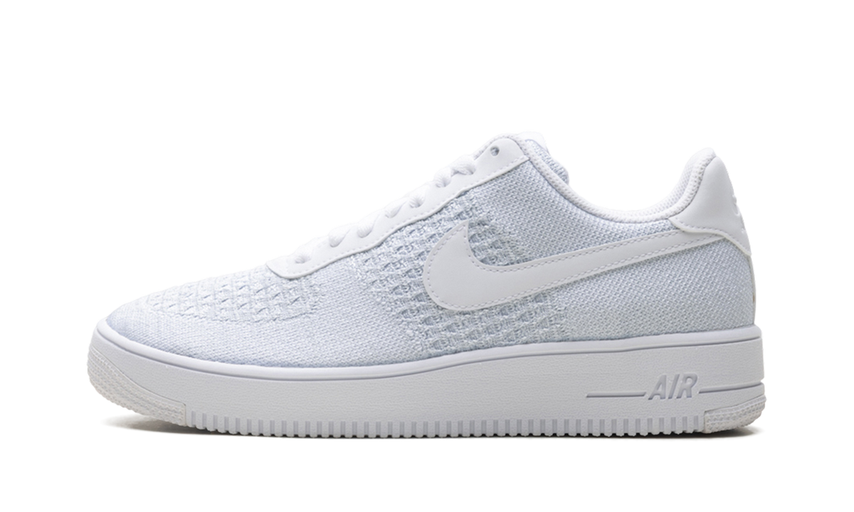 Nike AIR FORCE 1 FLYKNIT LOW 2.0 "PURE PLATINUM" AV3042 100