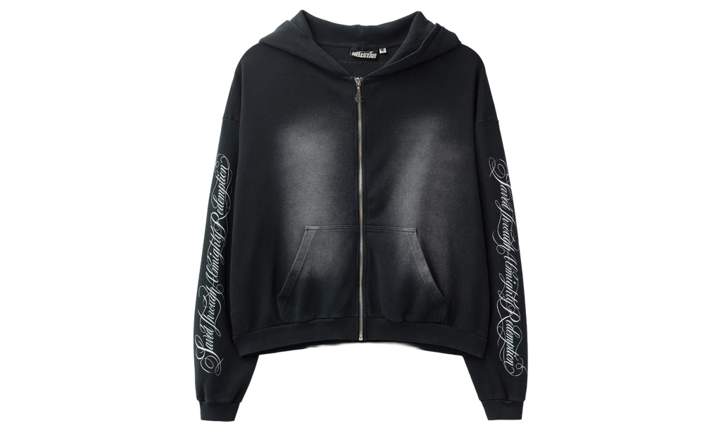 HELLSTAR Thermal Zip-Up Hoodie "Black" HSR385