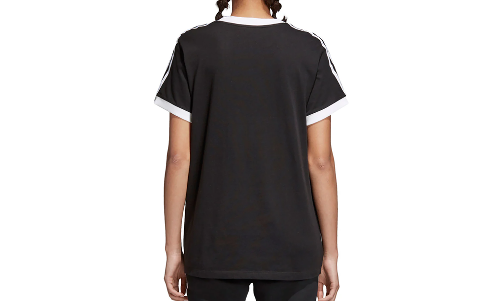 Adidas Trefoil Three Stripes T-Shirt "Black / White" CY4751