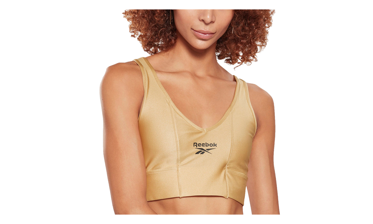 Reebok Wonder Woman Sports Bra WMNS "Gold" GK1576