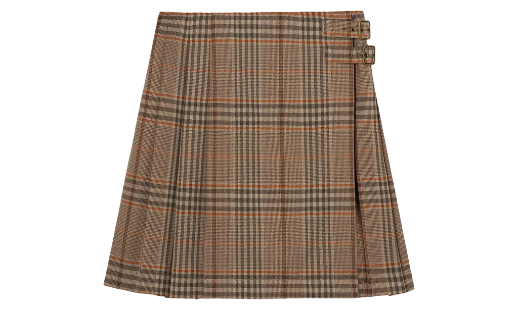 Burberry Odessa Skirt WMNS "Sandstone Beige" 8126889