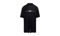 Balenciaga AI Logo Inside Out Oversized T-shirt "Black Faded" 787358TQVJ41569