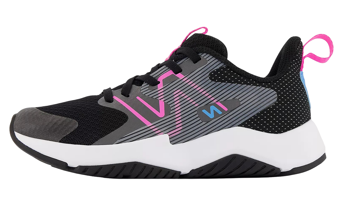 NEW BALANCE Rave Run v2 PS "Black Vibrant Pink" PKRAVBP2 W