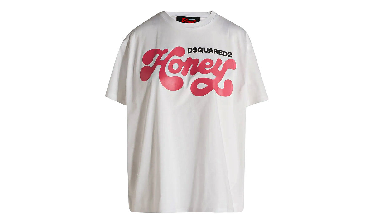 DSQUARED2 Honey Graphic T-Shirt "White" S72GD0417 S23009 100