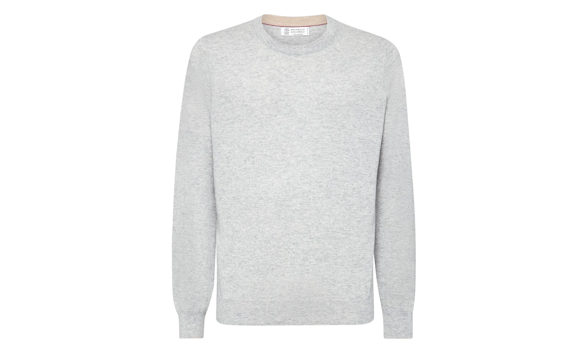 BRUNELLO CUCINELLI Sweater "Pebble/Sand" M2Q00100Y_CK773