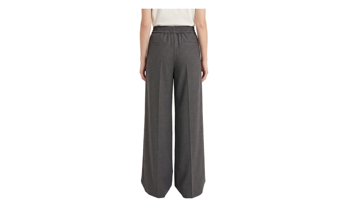 Brunello Cucinelli Wide Leg Trousers WMNS "Dark Grey" BRUN1676