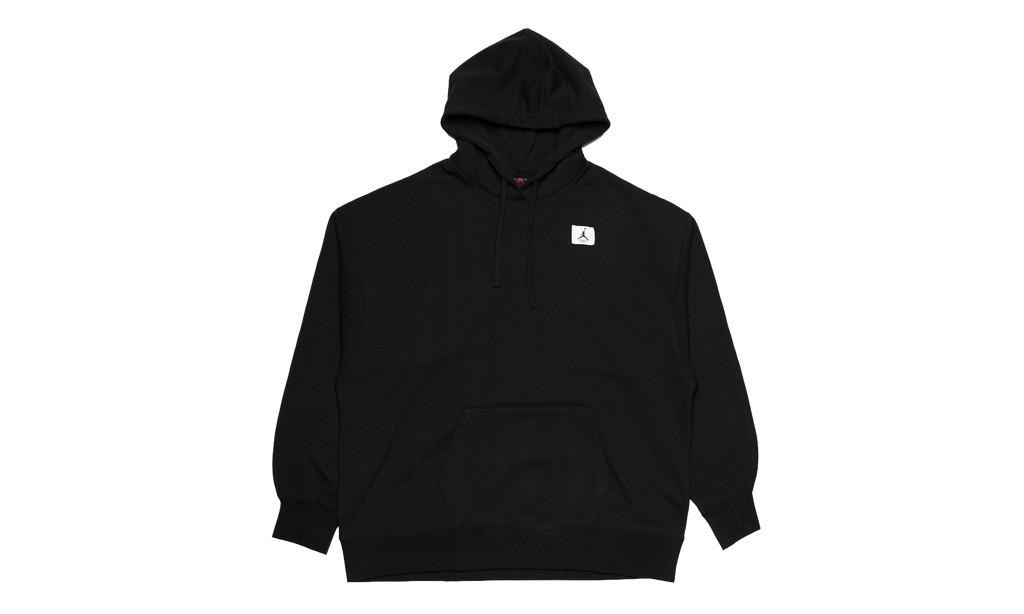 Jordan Flight Fleece Pullover Hoodie WMNS "Black" DQ4603 010