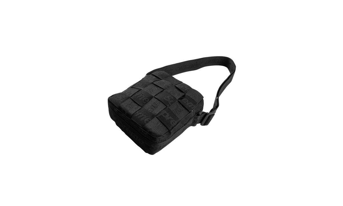 Supreme Woven Shoulder Bag "SS23 - Black" SU554