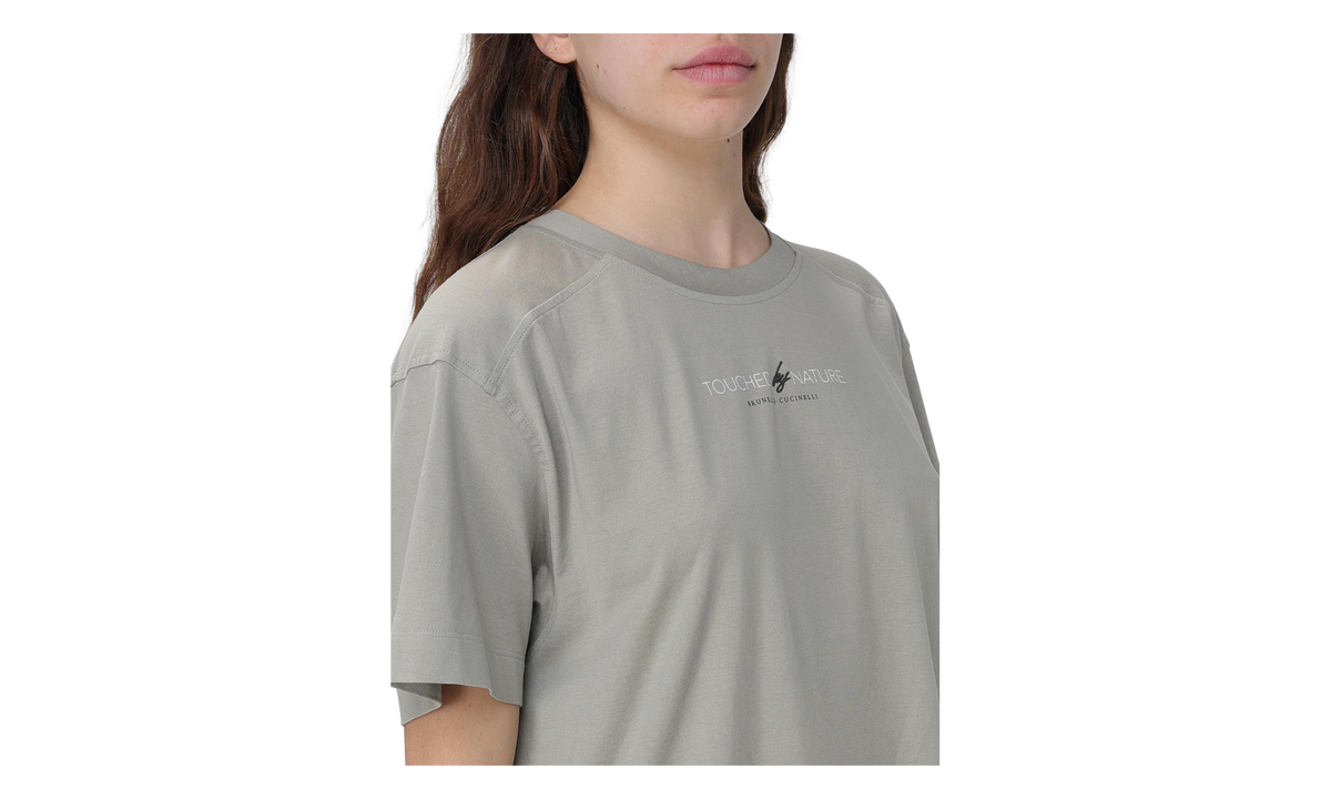 Brunello Cucinelli Boxy Shirt WMNS "Light Grey" BRUN1578