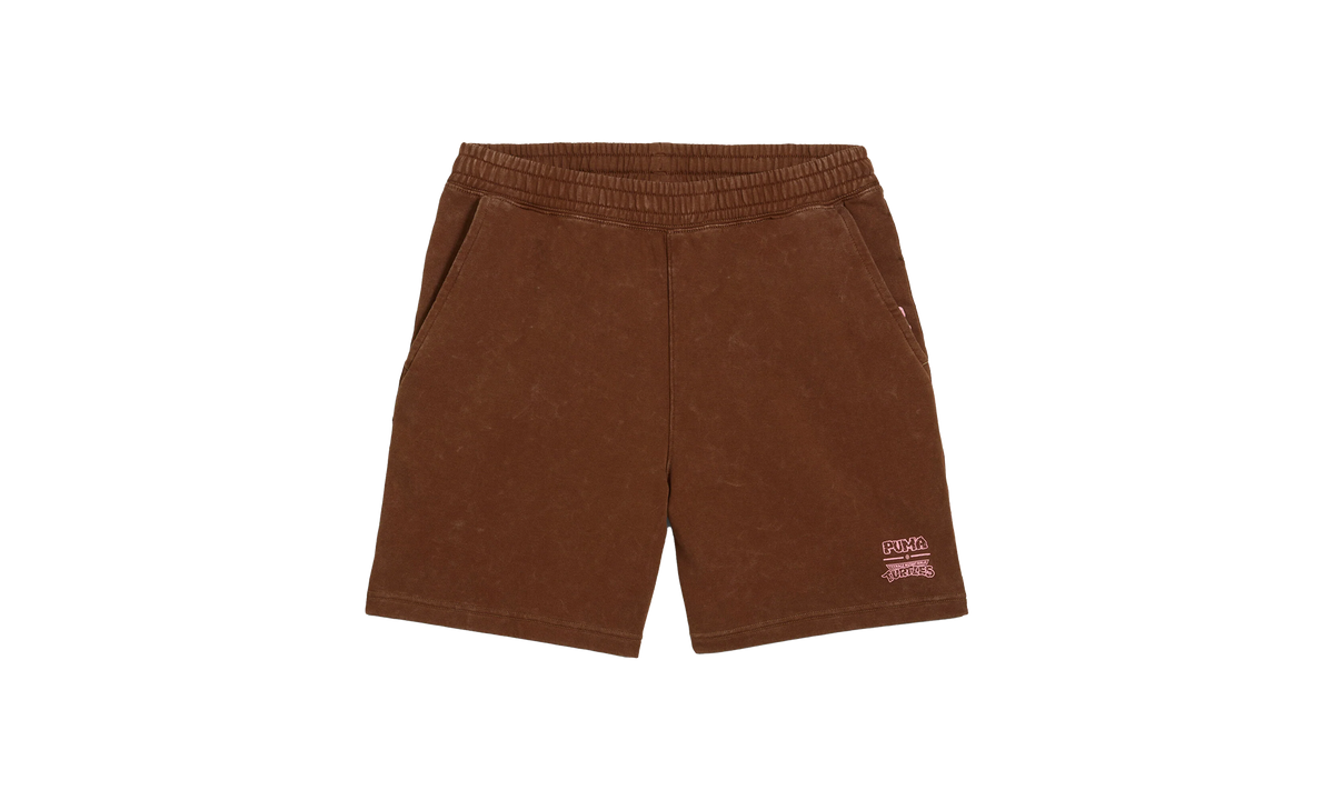 Puma RELAXED SHORTS 7 TR "TMNT - Brown" 630101 65