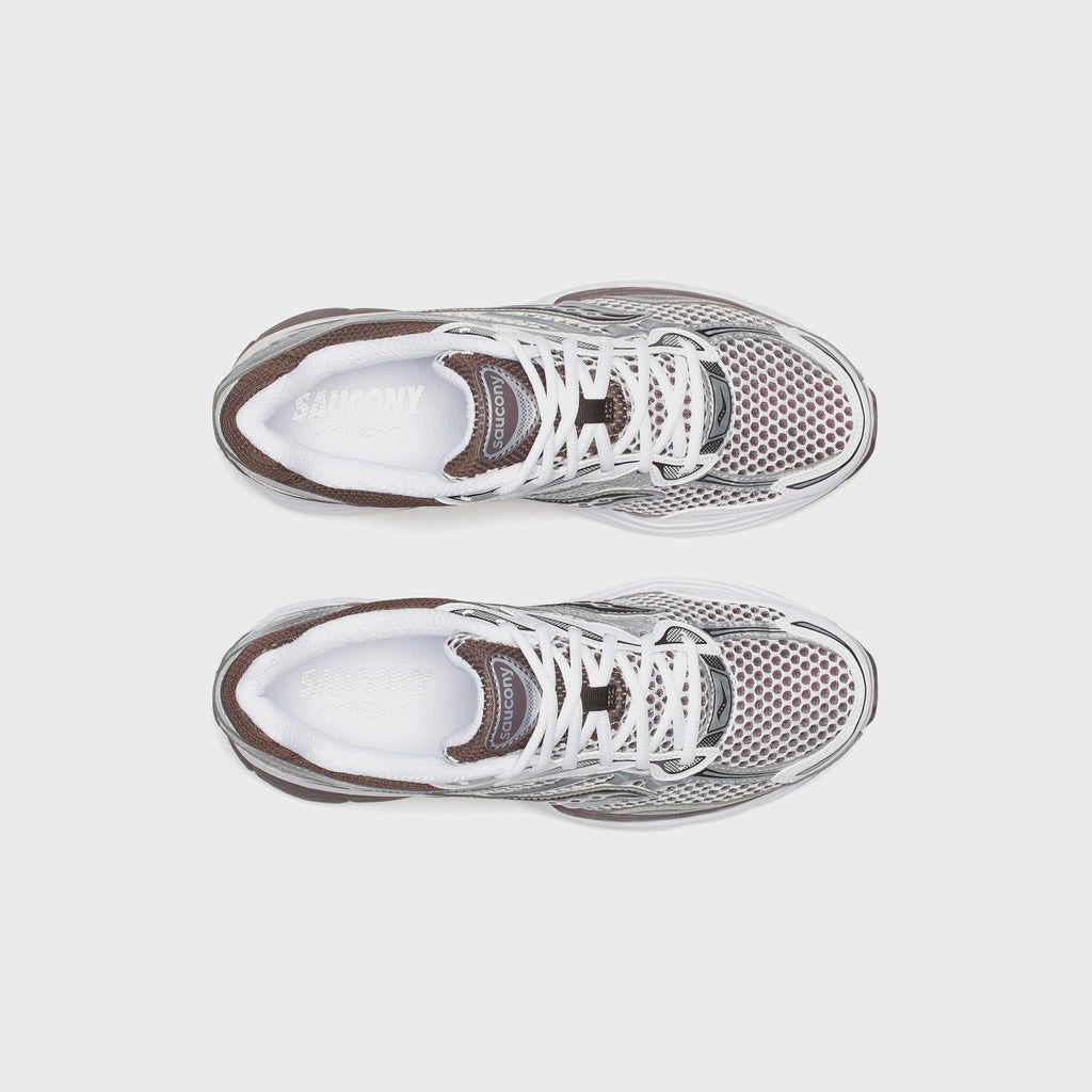 Saucony ProGrid Omni 9 - White / Brown