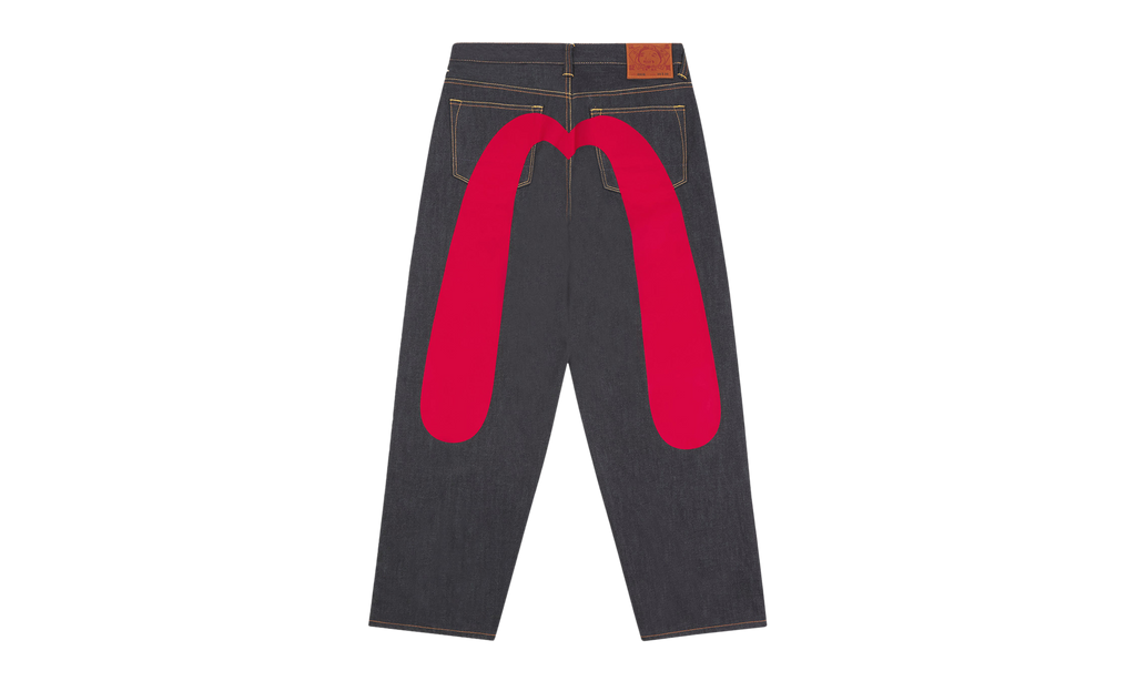 EVISU Daicock Print Denim "Red" 2EAHTM5JE124538DN
