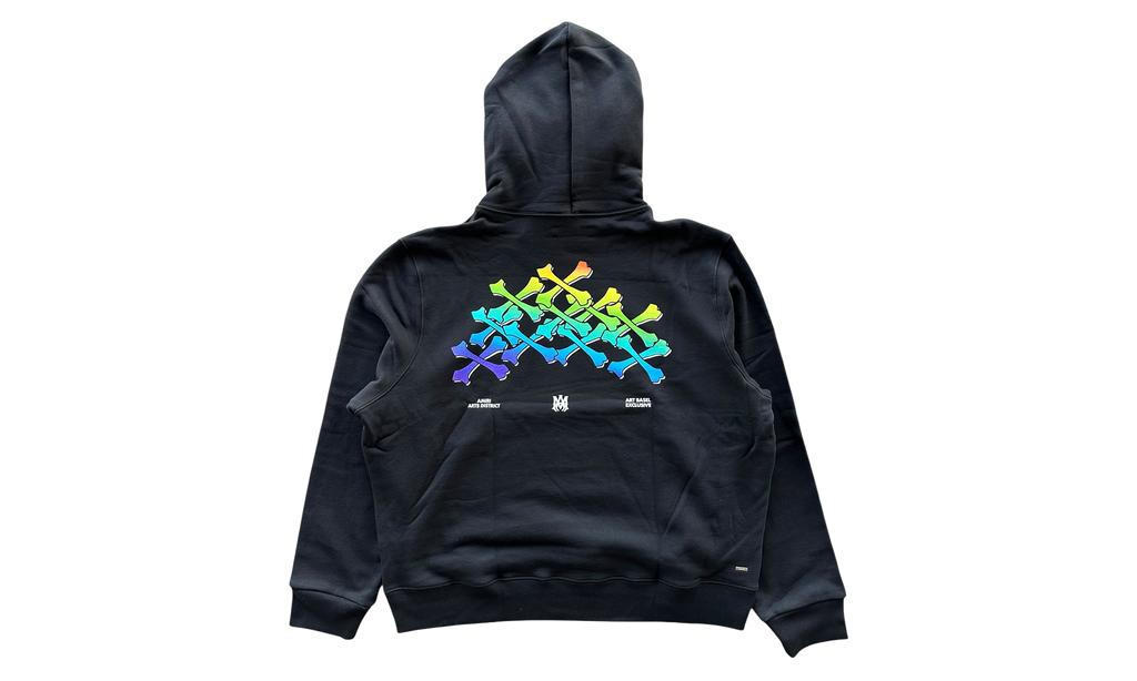 Amiri Gradient Bones Hoodie "Black" EXMJH003 001