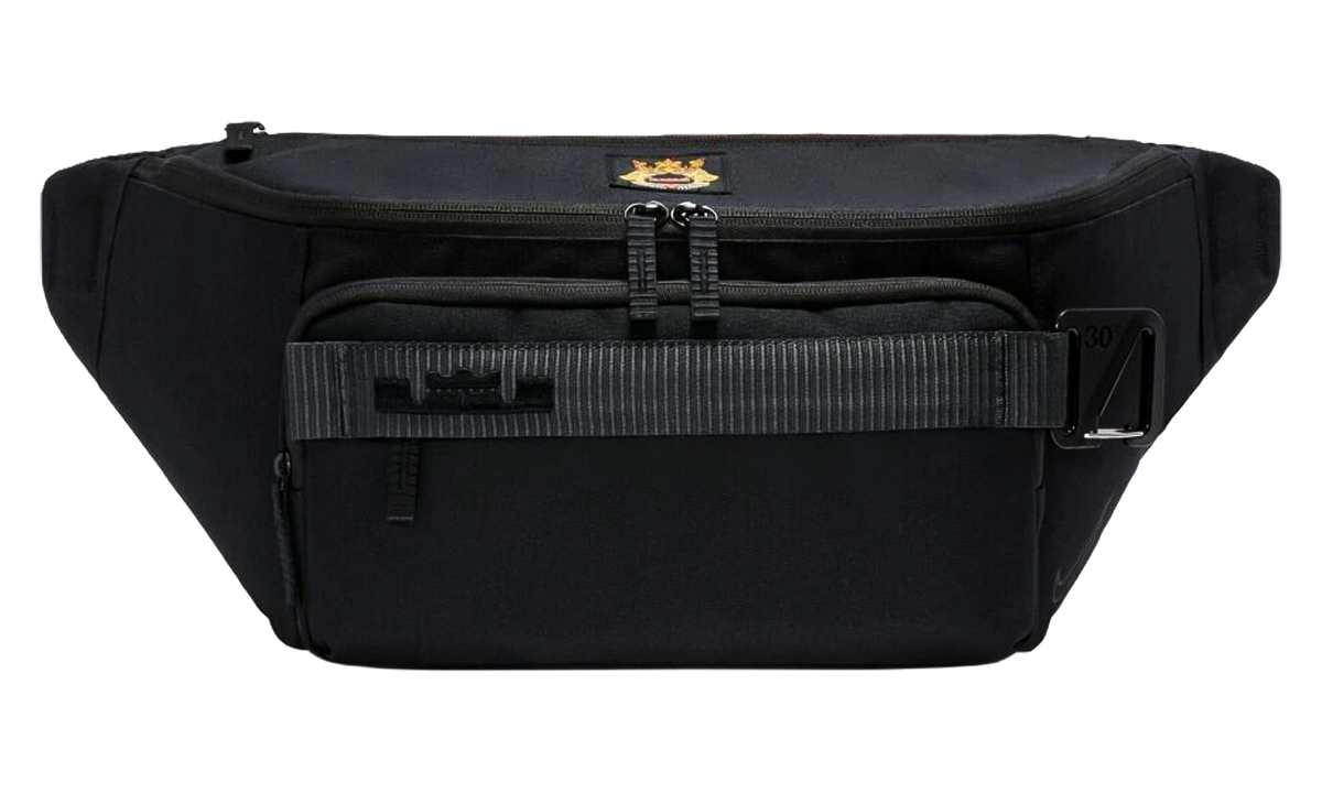 Nike LeBron James Crossbody Bag 10L Waistpack "Black" DB2478 010
