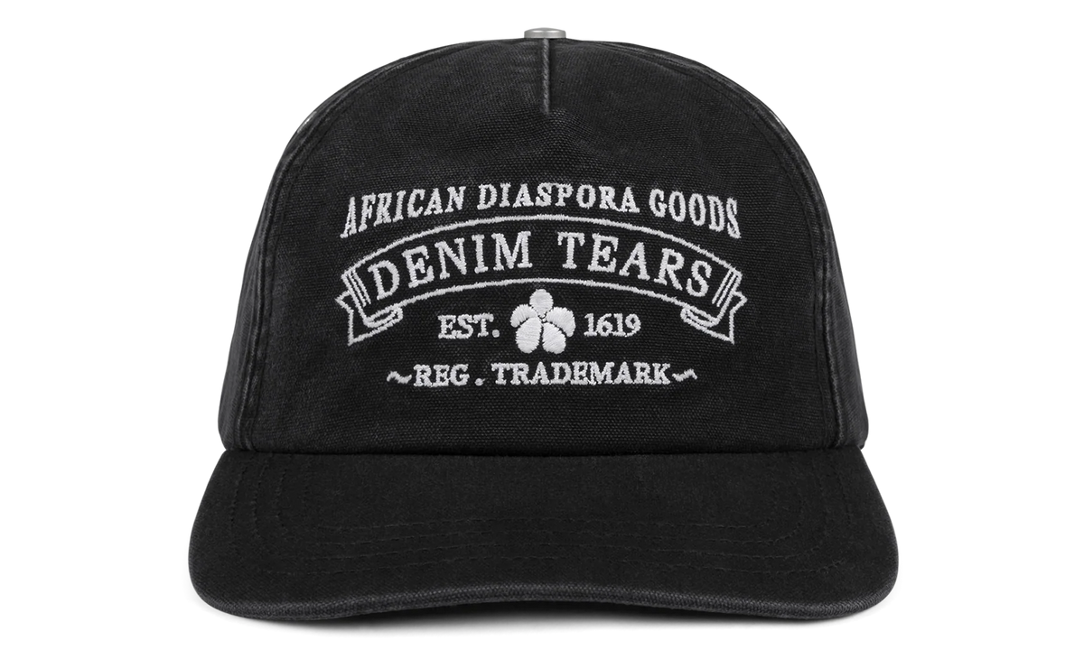 DENIM TEARS ADG Stamp Cap "Black" DT1008
