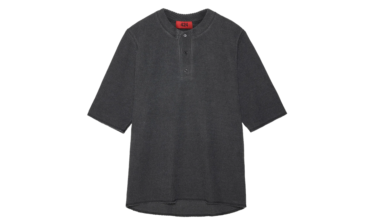 424 Short-Sleeve Thermal Jersey "Vintage Black" FF6SMH07APJE527990