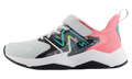 NEW BALANCE Rave Run v2 Bungee Lace with Top Strap PS "Quartz Grey Ultra Pink Cyber Jade" YTRAVKP2 XW