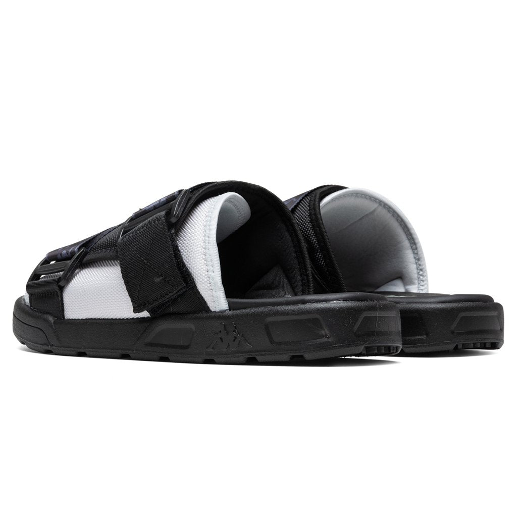 Kappa 222 Banda Mitel 1 Sandals - Black/Grey