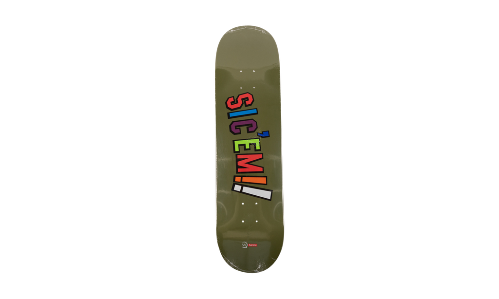Supreme WTAPS Sic'em! Skateboard "FW21" SU11220