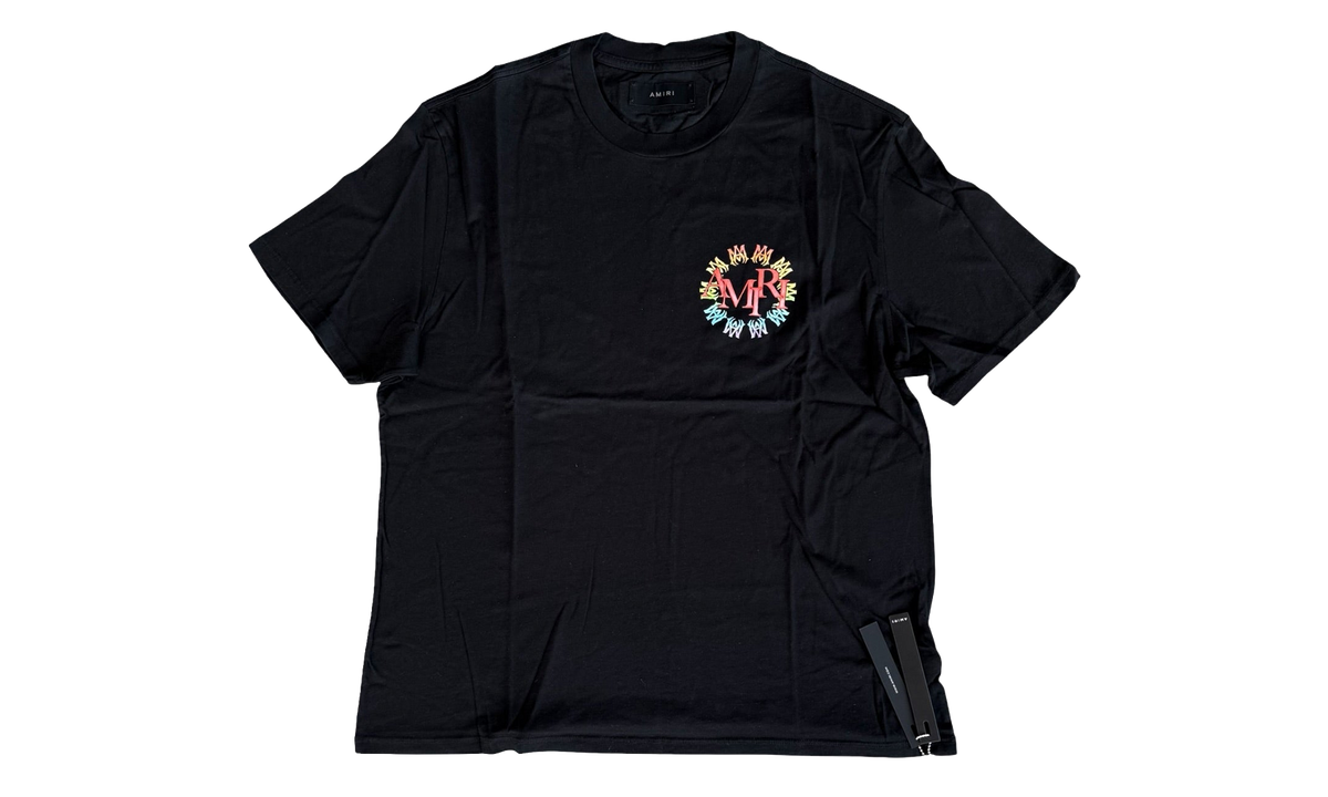 Amiri Rainbow Logo T-Shirt "Black" EXMJL005 632
