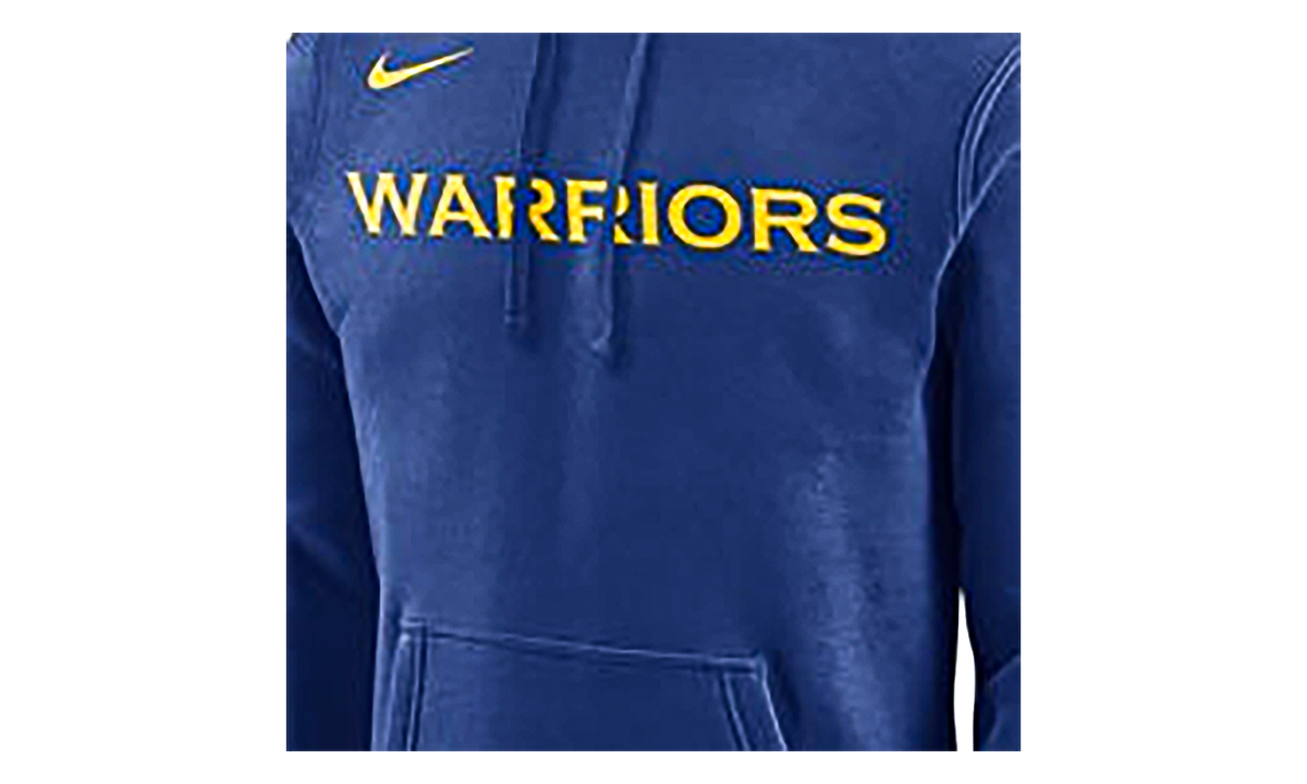 Nike NBA Golden State Warriors Spotlight Hoodie "Blue" 911754 495