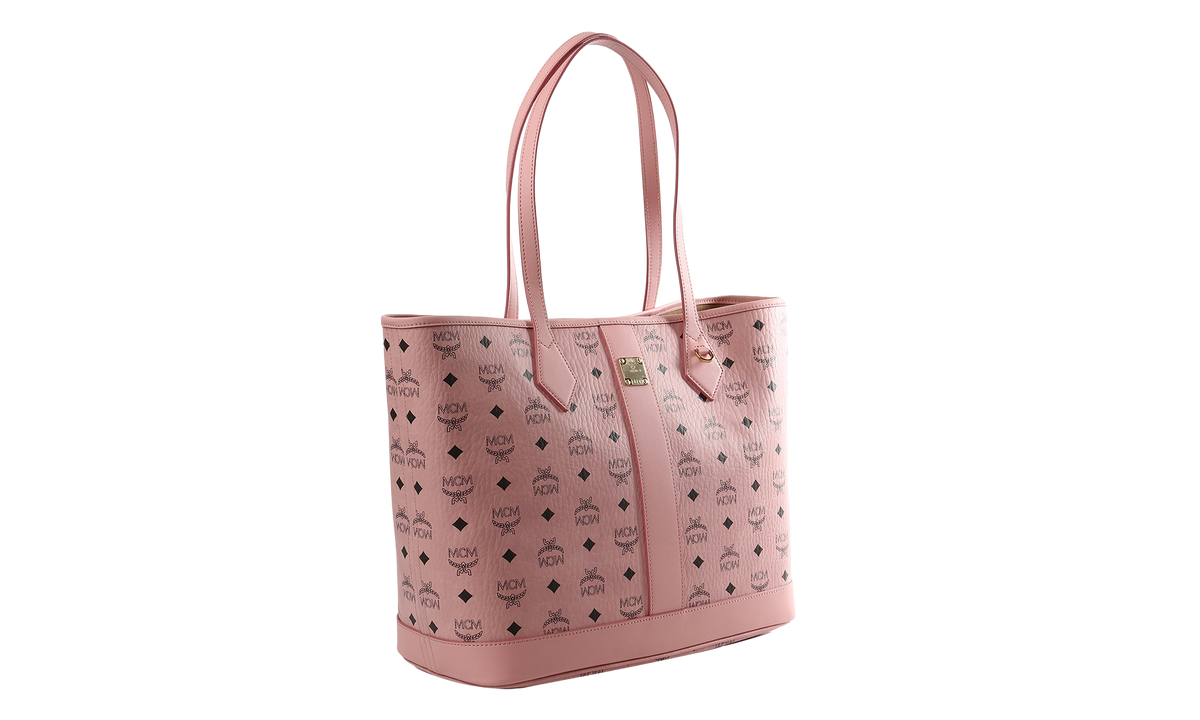 Mcm Liz VI Medium Shopper Bag "Soft Pink" MWPGSLR02 SOFT PINK