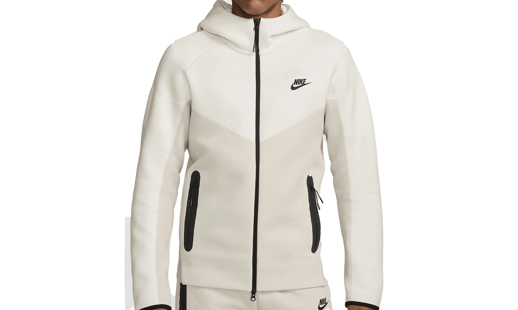 Nike FULL-ZIP SPORTSWEAR TECH FLEECE HOODIE "Orewood Brown/Sail/Black" FB7921 104