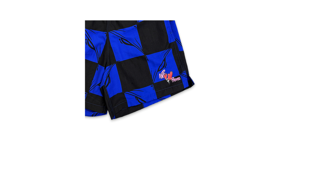 Anti Promo 99 Eyes Shorts "Matty Boy - Blue" MB01