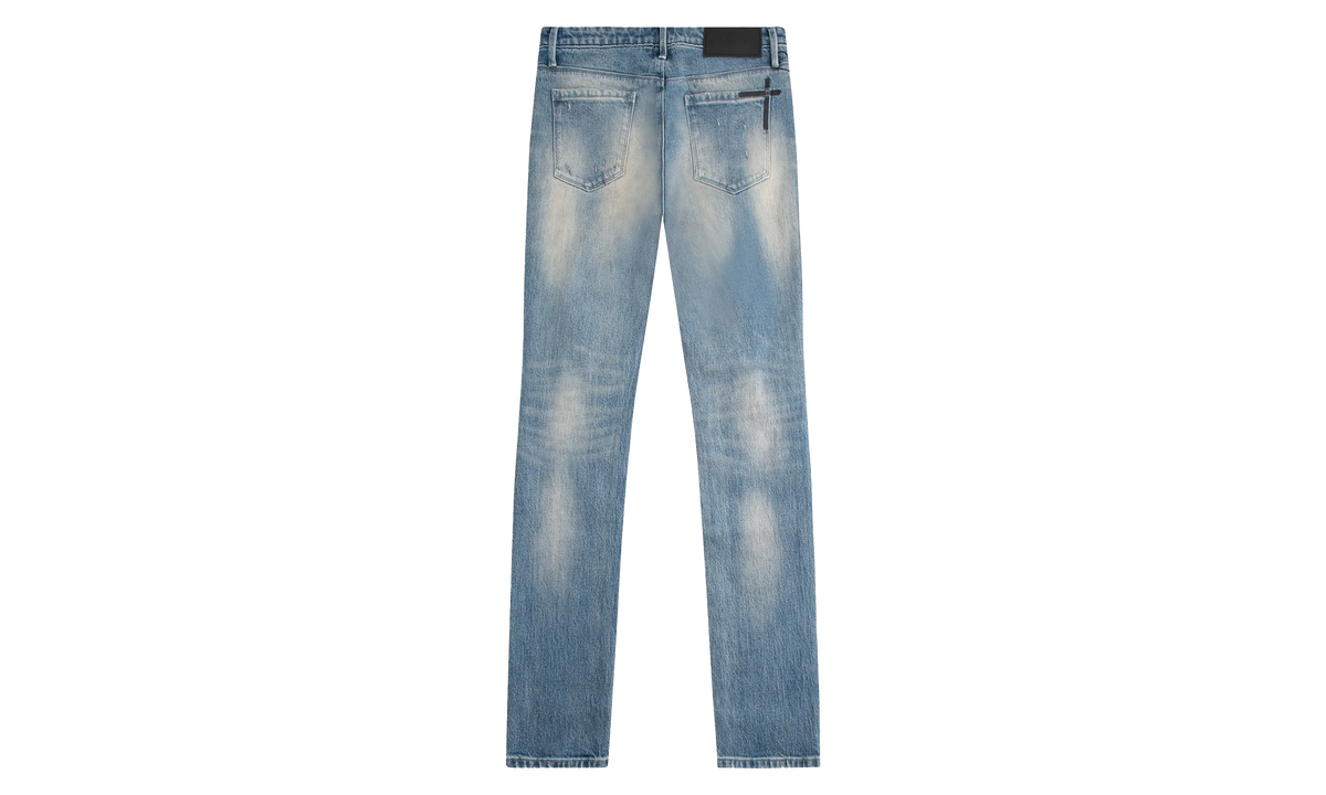 Rta Bryant Light Wash Distressed Denim "blue" MF24D830 B1205LWDIS