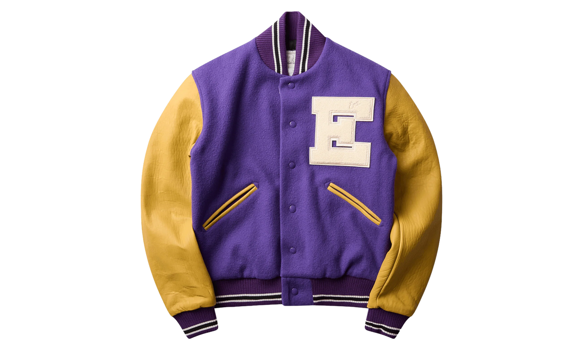 ERL Varsity Woven Jacket "Purple" ERL13J001 PRP