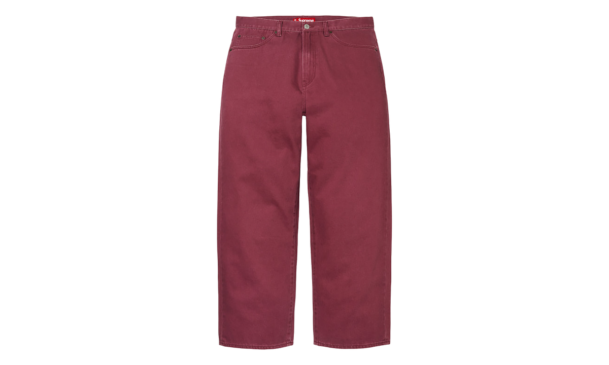 SUPREME Baggy Jeans "FW26 - Burgundy" SU28471