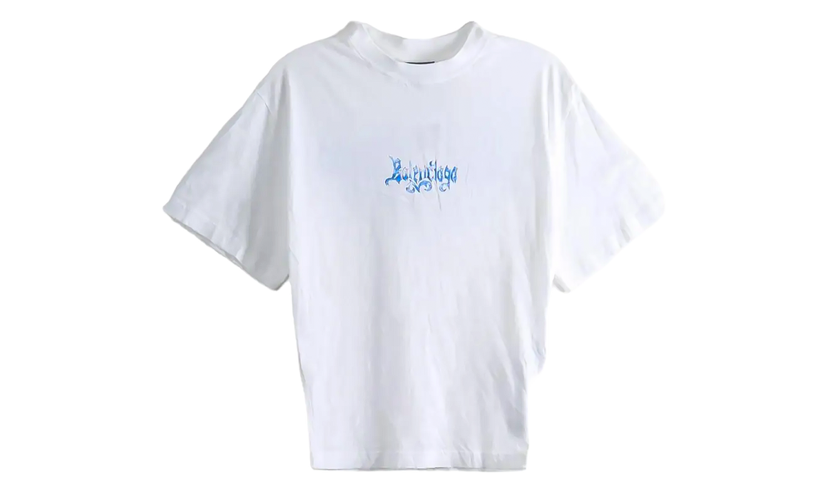 Balenciaga Sketchy Short Sleeve Top WMNS "White" A0016UTUVQ49000