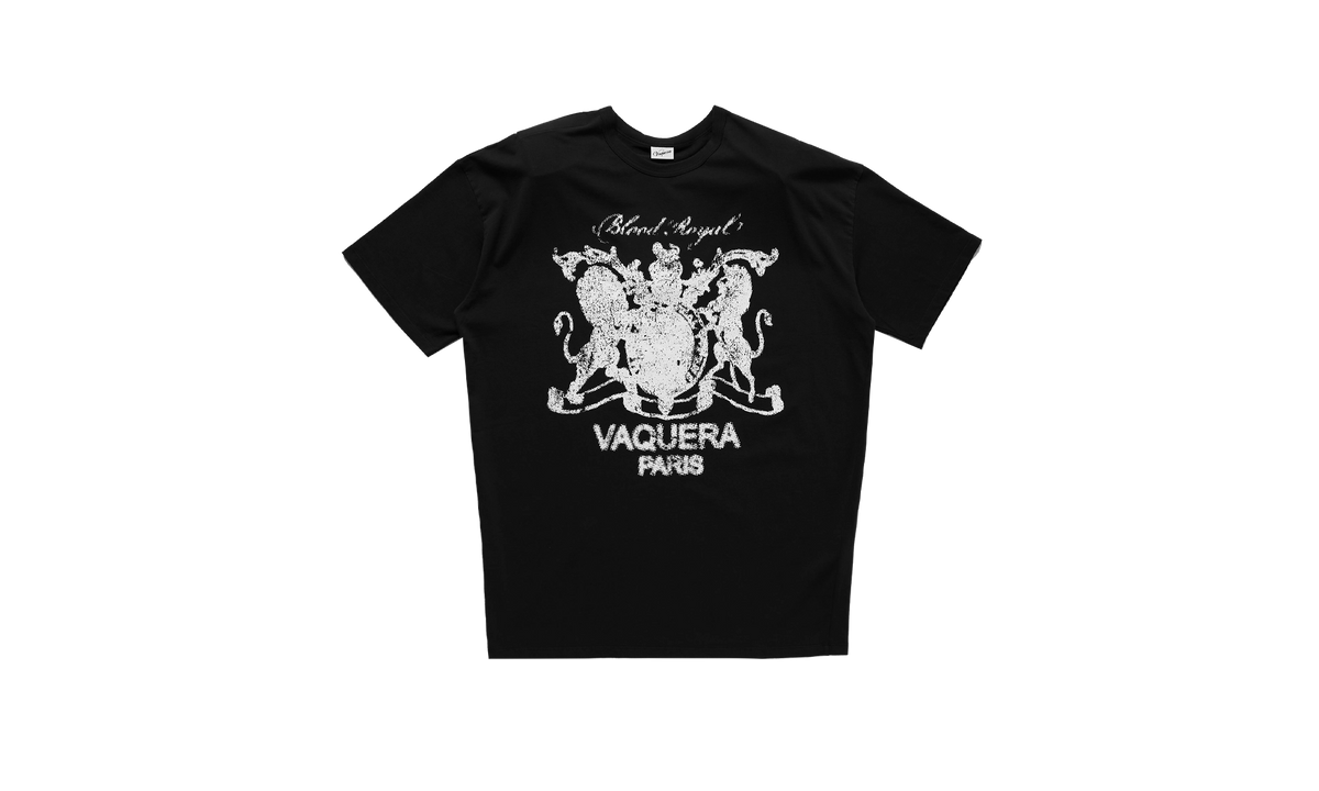 Vaquera Shoulder Pads T-Shirt "Black" VAQ10T017