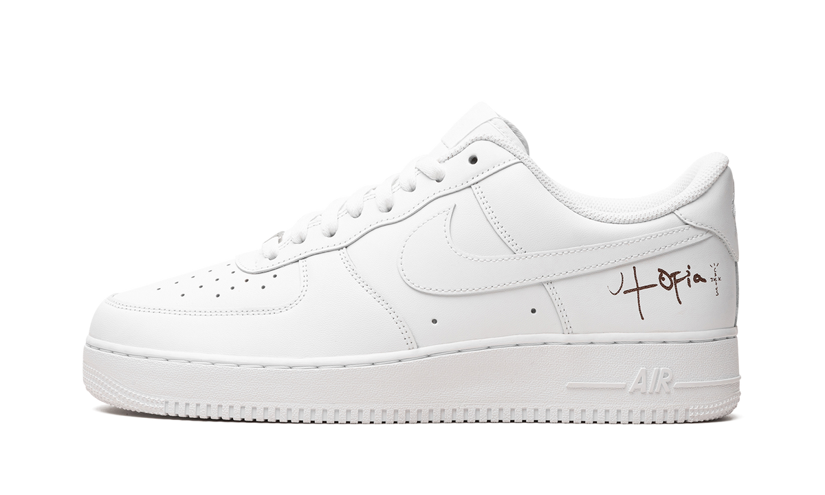 Nike AIR FORCE 1 LOW '07 WMNS "Travis Scott Cactus Jack Utopia Edition - White" DD8959 100 UTOPIA