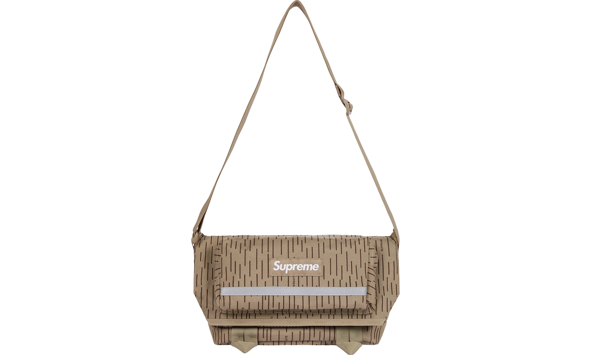 Supreme Messenger Bag "FW24 - Tan Raindrop" SU25932