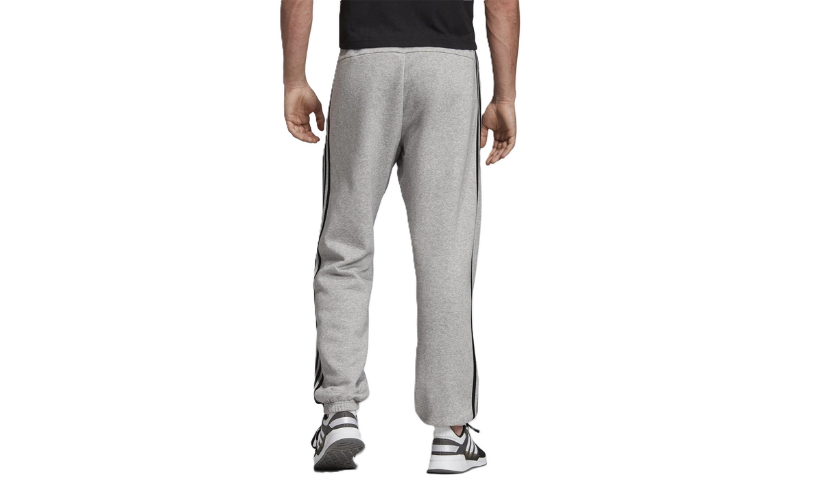 Adidas Essentials 3 Stripes Fleece Pants "Medium Grey Heather" EI4885
