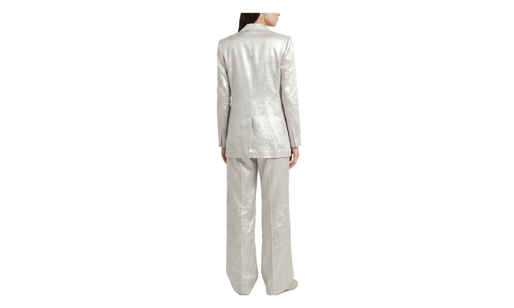 Brunello Cucinelli Linen Suit WMNS "Silver" BRUN1519