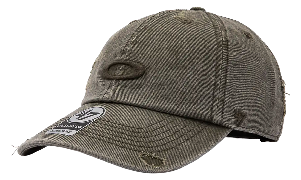 OAKLEY 47 Reserve Distressed Cap "Deep Olive" FOS902306 7DI
