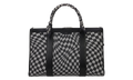 Amiri Wavy Houndstooth Weekender Bag "Black" AW23MAW001 001