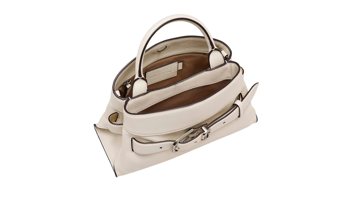 Marc Jacobs The Small Satchel Bag "Cloud White" 2R5HSC012H01 123