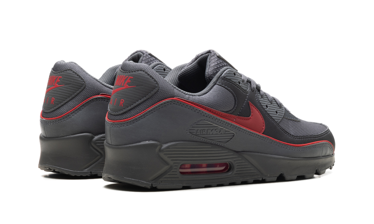 Nike Air Max 90 Premium "Iron Grey University Red" HV4517 001