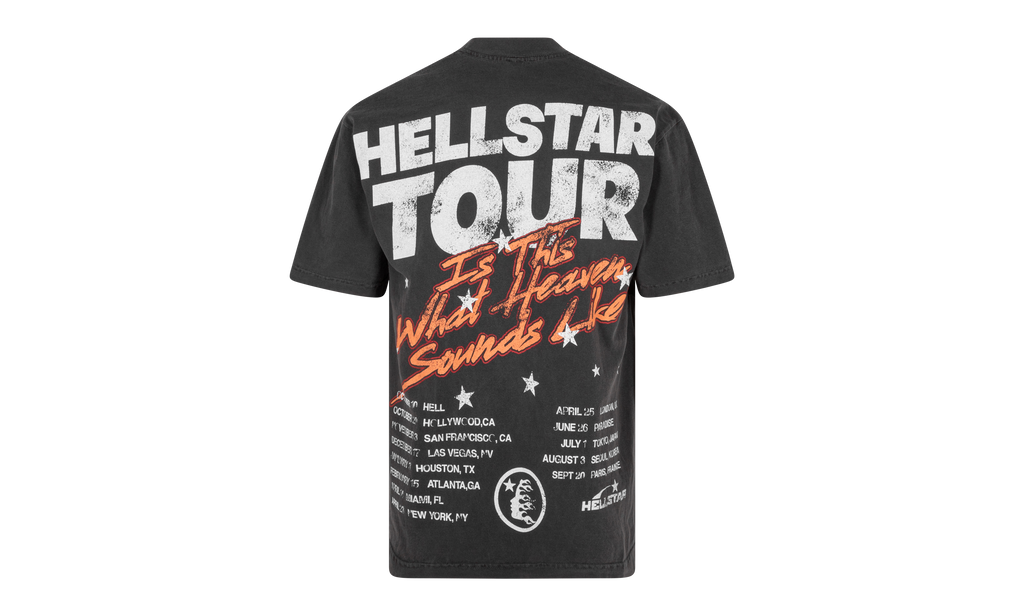 Hellstar Biker T-Shirt "Black" HSR022