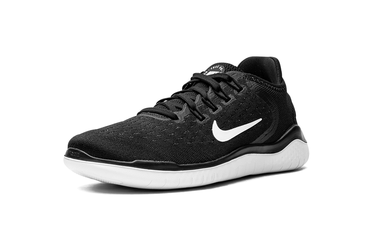 Nike FREE RN 2018 MNS WMNS "BLACK WHITE" 942837 001