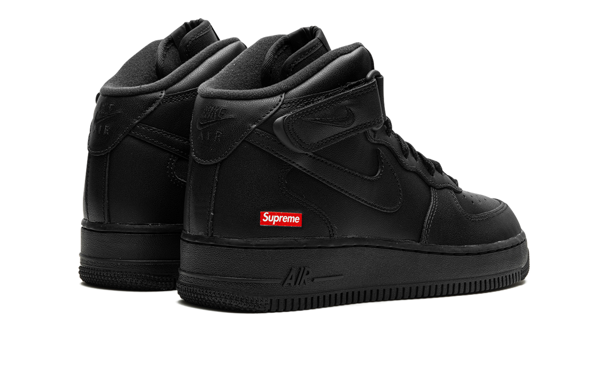 Nike Air Force 1 Mid "Supreme - Mini Box Logo Black" FZ8784 001