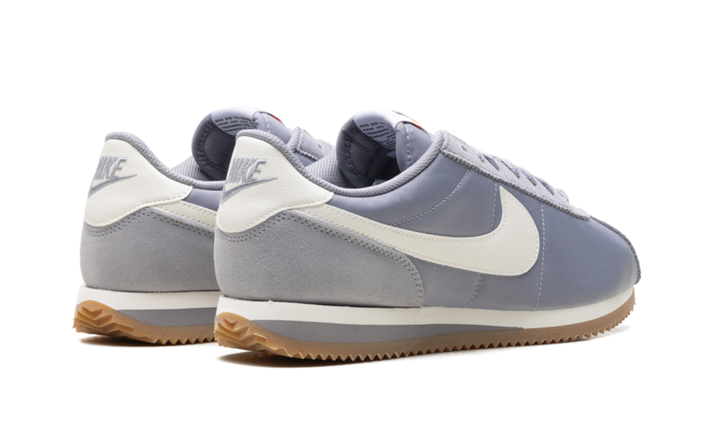 Nike Cortez Textile WMNS "Cement Grey Gum Light Brown Safety Orange Sail" DZ2795 005