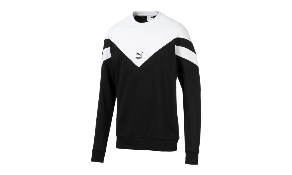 ICONIC MCS CREWNECK SWEATER "Puma Black" 595304 01