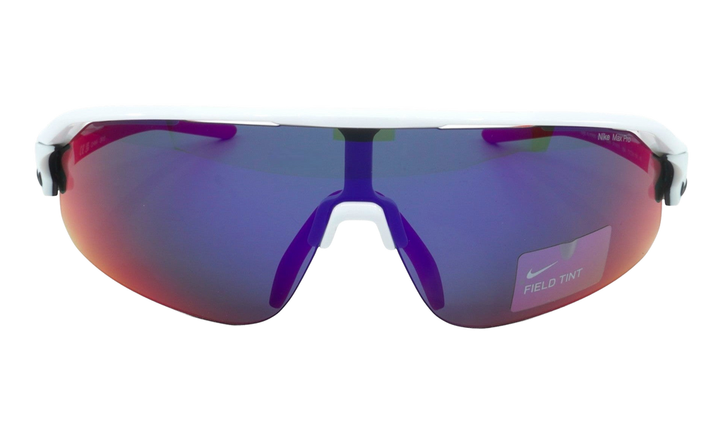 Nike Flyfree Shield Team Sunglasses "White / University Red / Field Tint" IF1107X 104